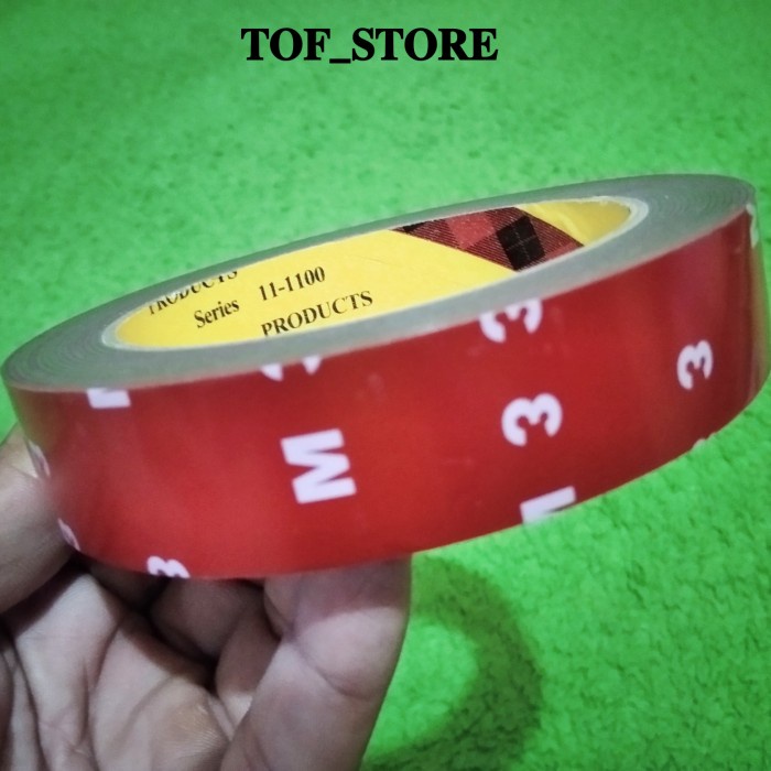 

Dijual Double Tape 3M Foam Merah 2Cm X 4.5 Meter Berkualitas