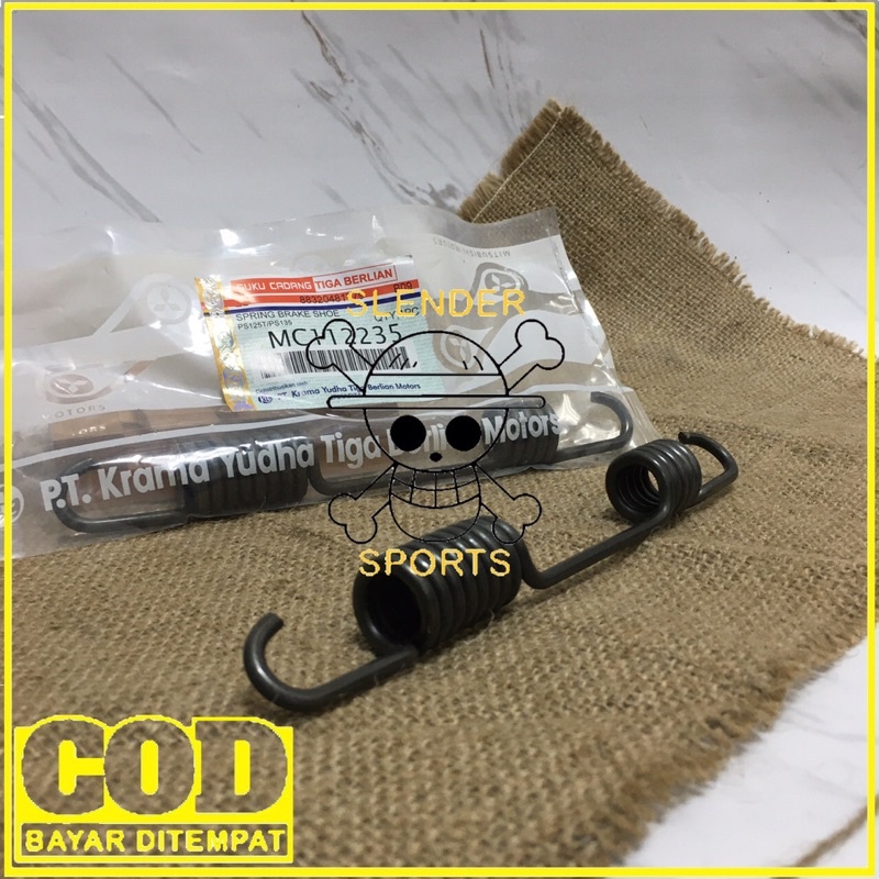 SPRING BRAKE SHOE PS125 TURBO CANTER PS135 MC-112235 PER KAMPAS 4MM