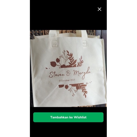 

tas besek sablon 32x27x26 harga per lusin
