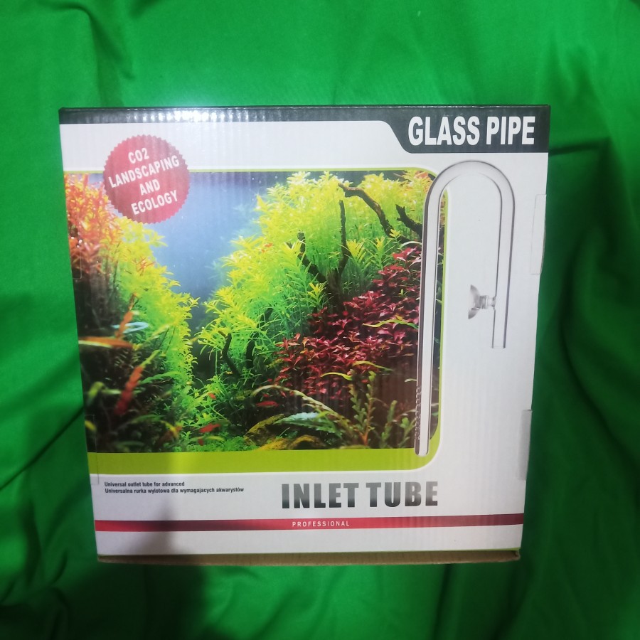 aquascape CO2 GLASS PIPE INLET OUTLET TUBE 13 MM lily pipe