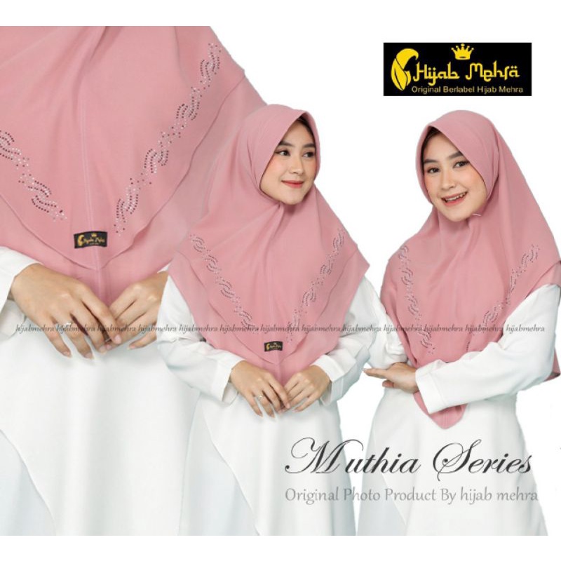 《ORI MEHRA》 KHIMAR CERUTI 2 LAYER/ KHIMAR/ KHIMAR MINI/ KHIMAR STANDAR/ KHIMAR MEHRA/ JILBAB CERUTI