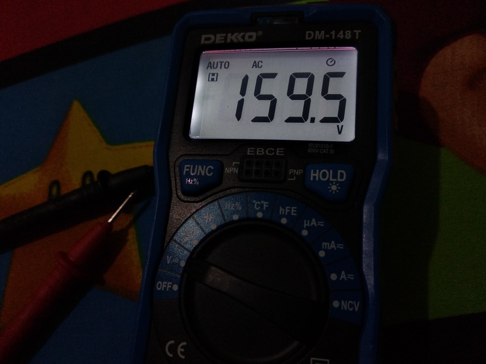 Dekko Dm-148t/true Rms Digital Multimeter Auto Range