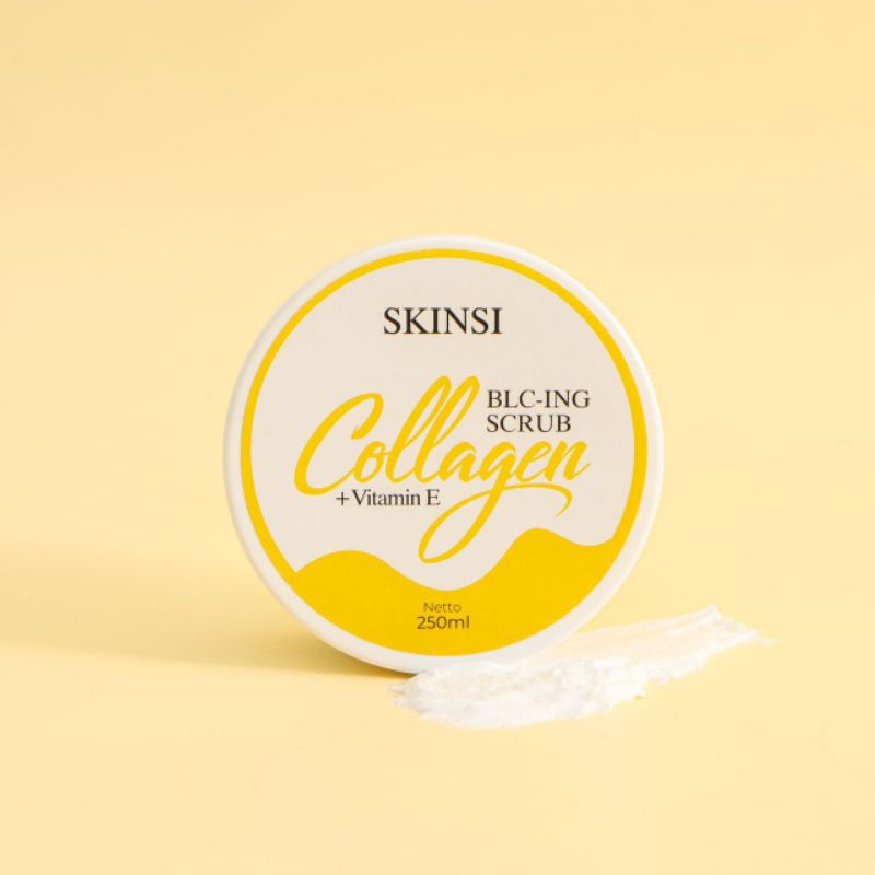 SKINSI SCRUB BLEACHING PEMUTIH BADAN AMPUH TERBUKTI PUTIHNYA