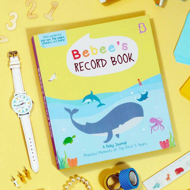 first 5 years baby record book