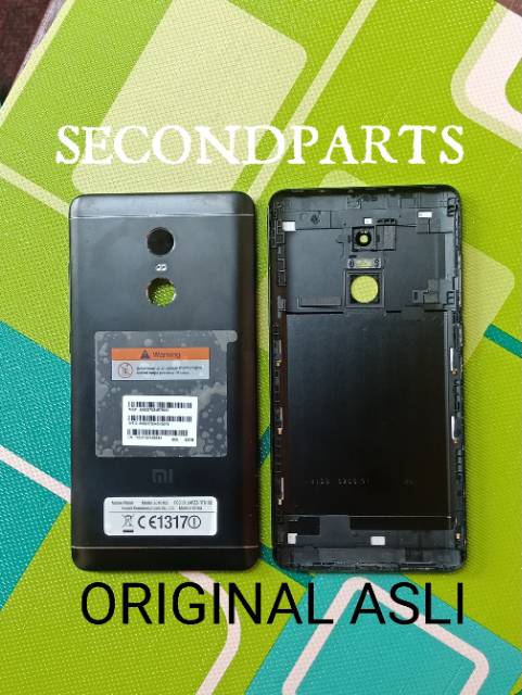 BACKDOOR CASING TUTUP XIAOMI REDMI NOTE 4 / NOTE 4X SNAPDRAGON ORIGINAL COPOTAN