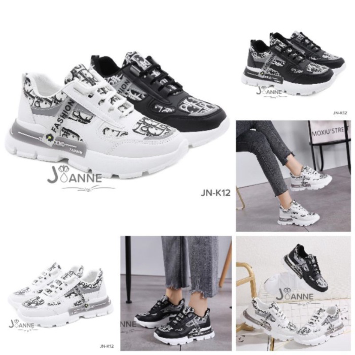 Jual {ORIGINAL BRAND} JOANNE SNEAKERS IMPORT JN-K12 Berkualitas