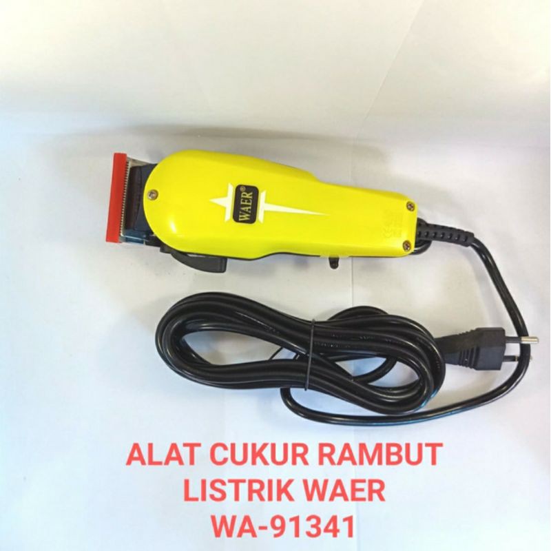 Alat Cukur Rambut Listrik Salon Profesional Waer WA-91341 / Hair Clipper Waer WA 91341