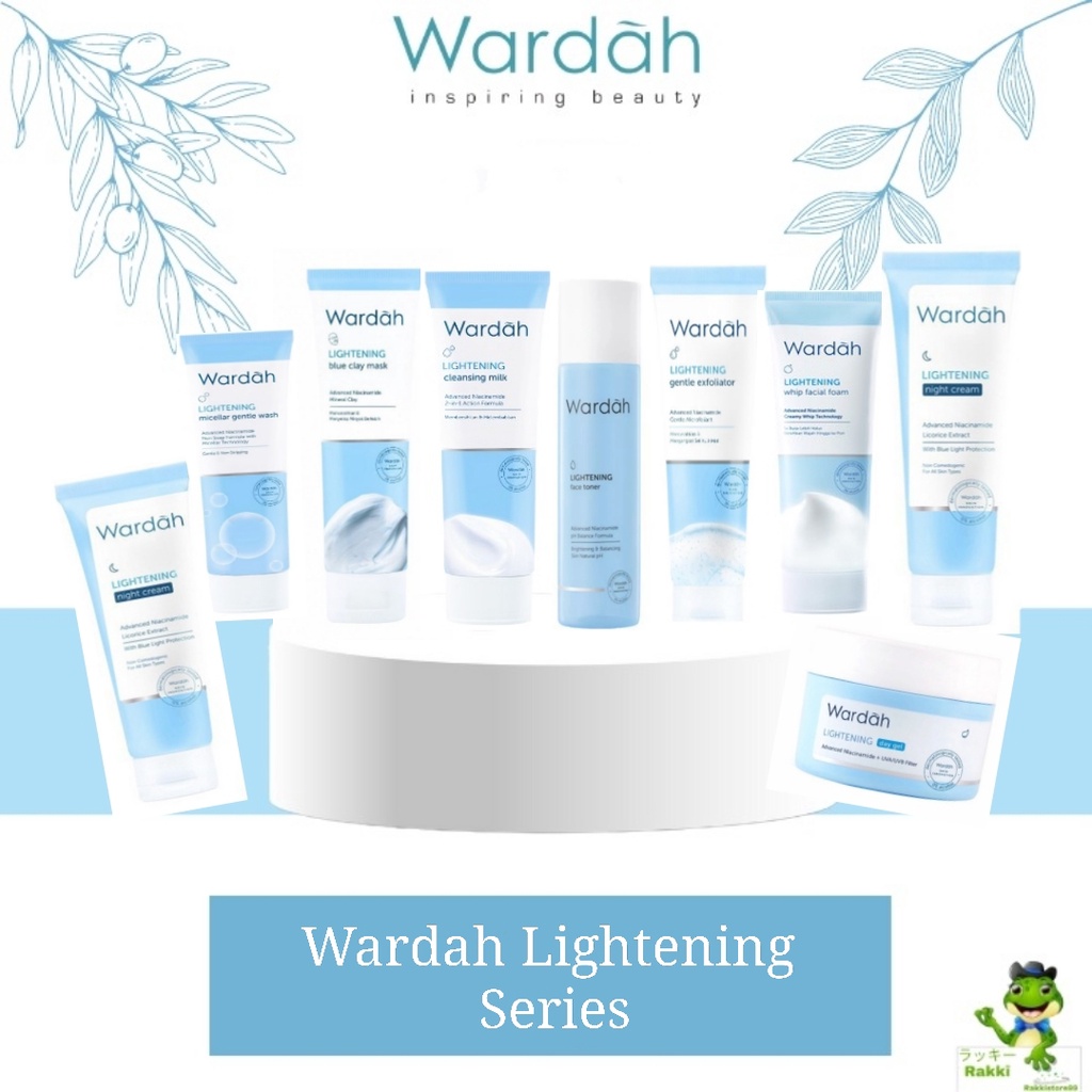 ❣️Rakkistore99❣️Paket Wardah Lightening Series isi 9pcs