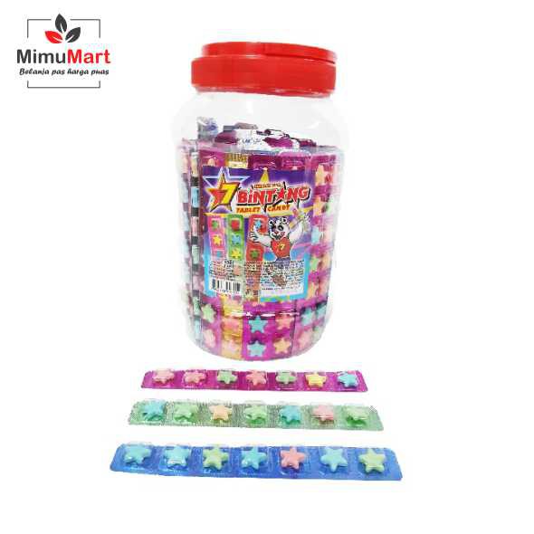 

Permen Bintang Tablet Candy Toples isi 100pcs enak banget Murah Mantap