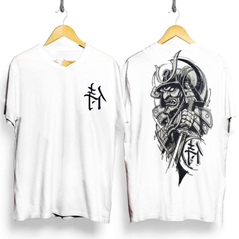 RevengeEleven Kaos Samurai Pisau Kaos Distro Kaos Pria Kaos Murah Pria Kaos Jepang