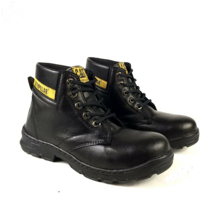 Sepatu Safety Boots Pria Ujung Besi Sepatu Safety Pria Work Safety Boots