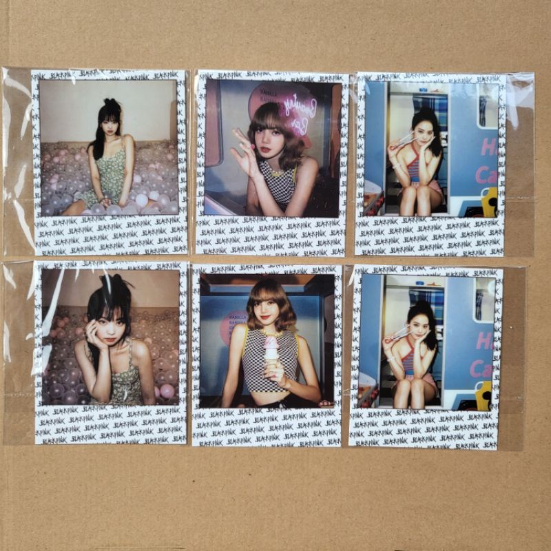 Polaroid BLACKPINK Summer Diary 2021 DVD Jennie Jisoo Lisa