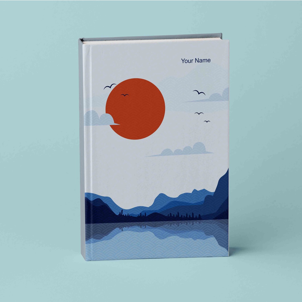 

CUSTOM NAME/INISIAL AND QOUTES HARDCOVER AESTHETIC NOTEBOOK/BUKU CATATAN/BUKU DIARI/CATATAN HARIAN