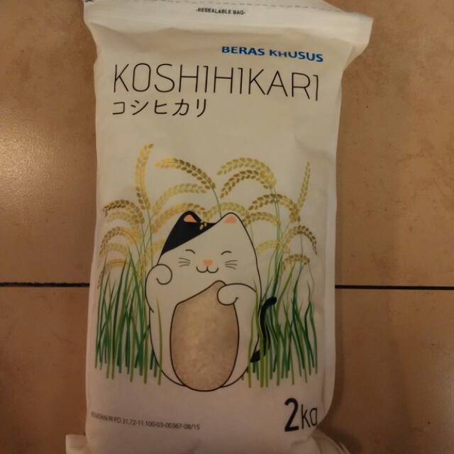 

Beras Koshihikari 2 kg