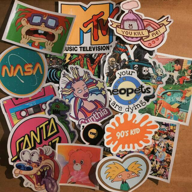 

Sticker Pack 90's theme! A5