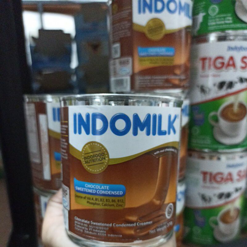 

INDOMILK SUSU KENTAL MANIS COKLAT / KRIMER KENTAL MANIS