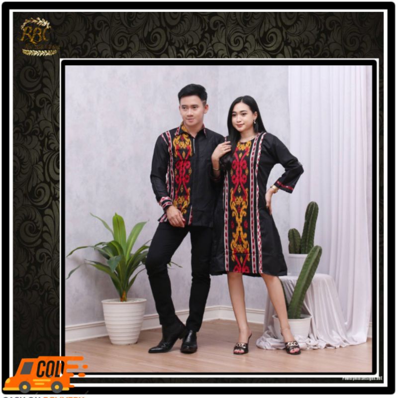 COUPLE/COUPLE SONGKET/COUPLE ATASAN/BATIK SONGKET/KEMEJA SONGKET/TUNIK SONGKET/COUPLE ETNIK/COUPLE K