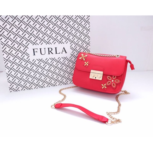 CUCI GUDANG Furla Flower bags