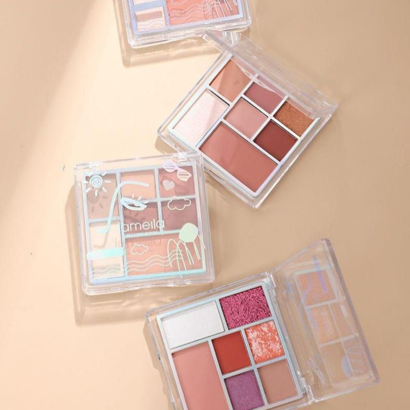 Medan Termurah Eyeshadow Palet 7 Warna Terlaris Eyeshadow 7 Colors LAMEILA