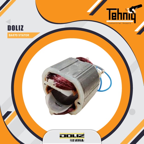 Doliz BA670 Only Stator Original Sparepart Untuk Mesin Bor Tembok Listrik Impact Drill
