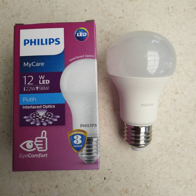 Lampu LED philips 12W