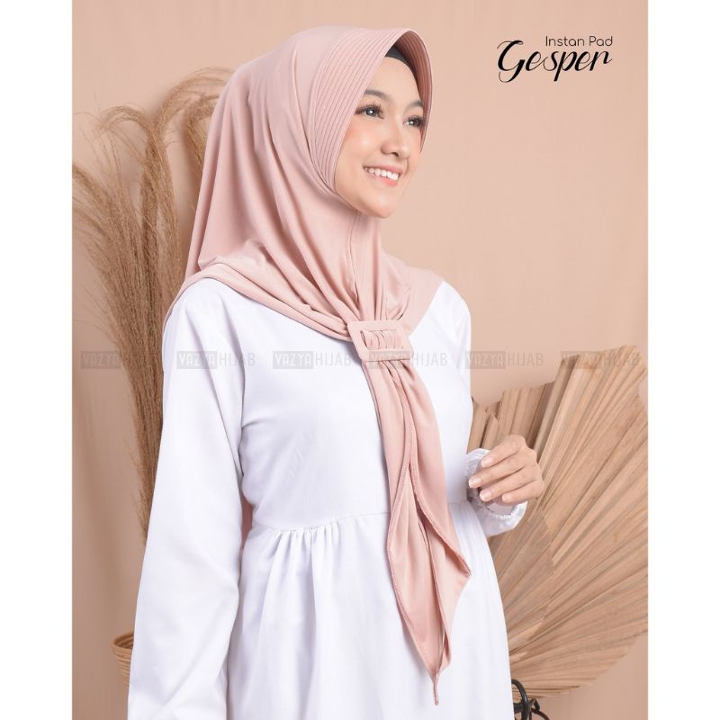 Hijab Instan Pad Gesper