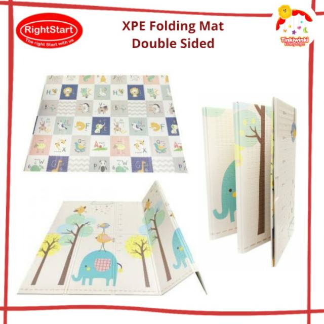 Right Start XPE Folding Mat Double Sided Matras Lipat Bayi