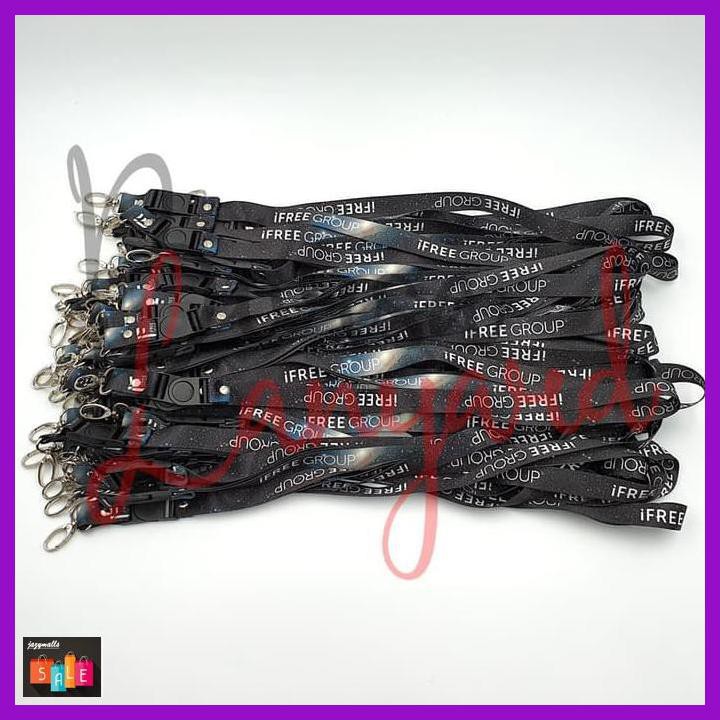 

DOCUMENTO- LANYARD CUSTOM DIGITAL PRINT 2 SISI | TALI / GANTUNGAN / TALI ID CARD -ASLIII.