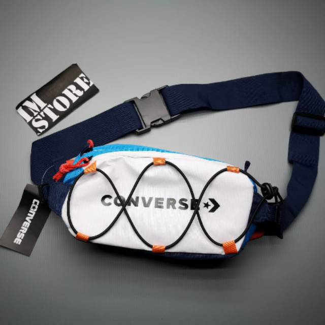 white converse bag