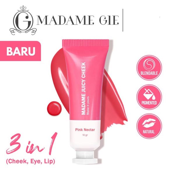 [MAKE UP BLUSH ON] [BPOM] Madame Gie Madame Juicy Cheek - Make Up Blush On_Cerianti