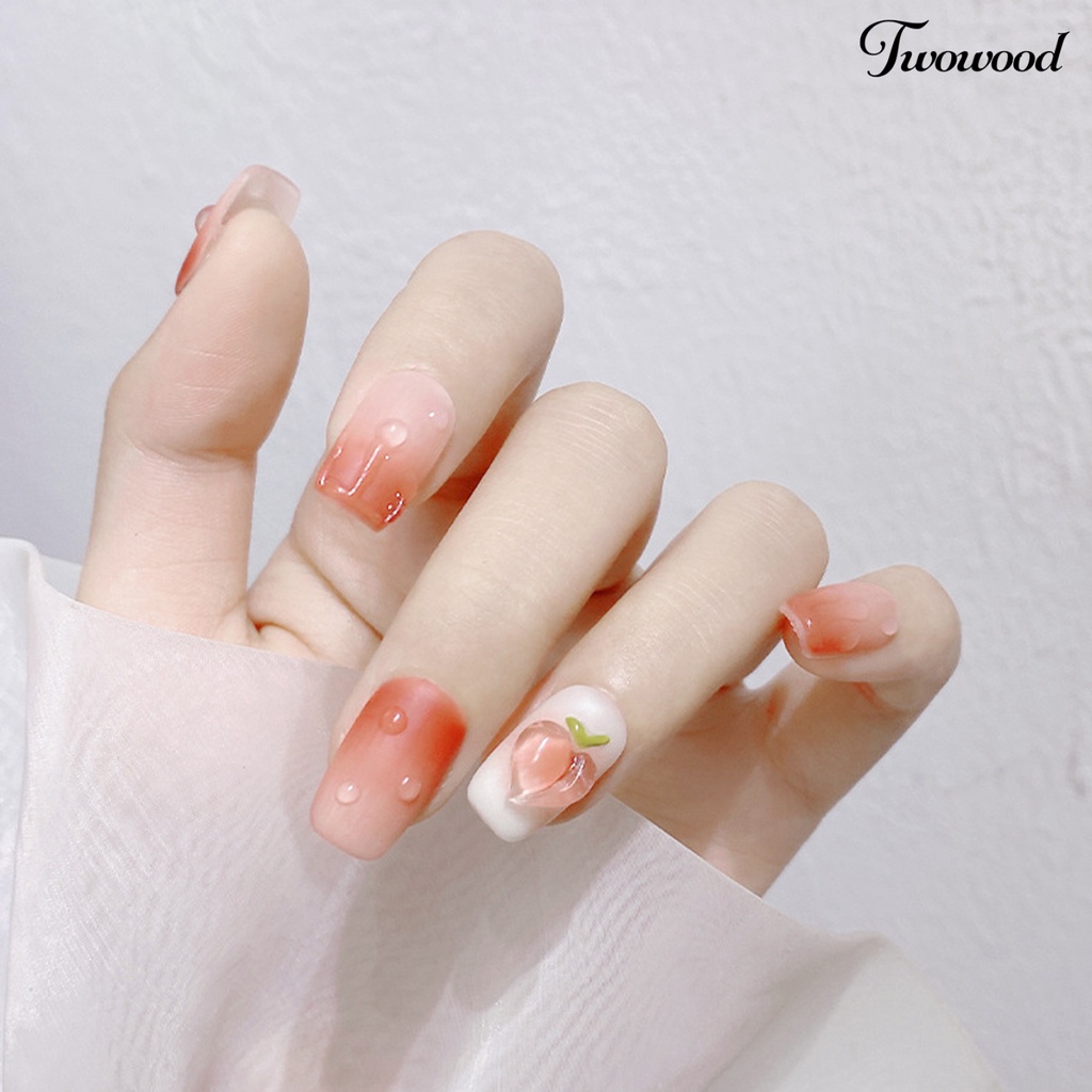 25 Pcs Ornamen Nail Art 3D Serbaguna Bentuk Hati Bahan Resin Untuk Wanita