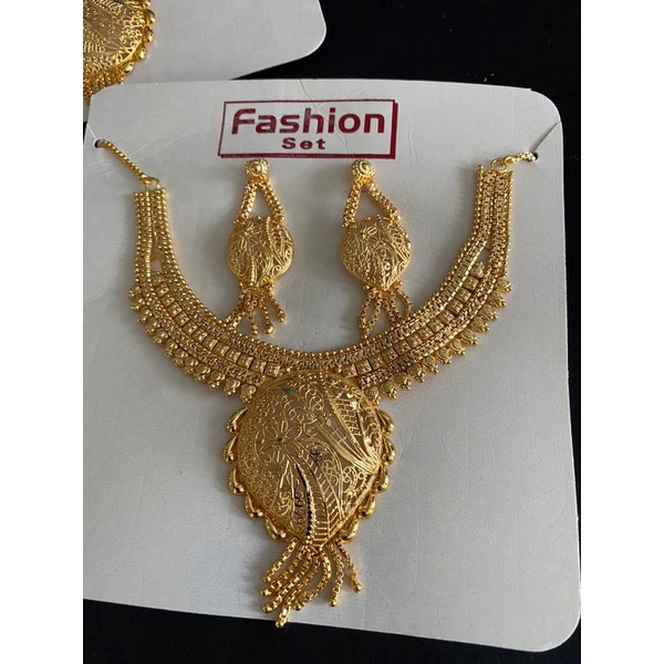 kalung dubai emas/kalung india dubai/kalung sehari/pengantin india