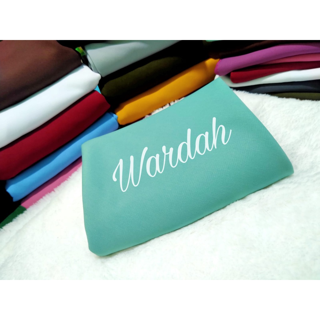 khimar instan mawar 2 layer free cadar 2 layer tali kerudung segi empat instans.hijab instan-WARDAH