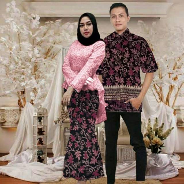 BAJU COUPLE BATIK FIRDAUS/BATIK COUPLE/BAJU COUPLE/BAJU PASANGAN/BATIK COUPLE/*AB