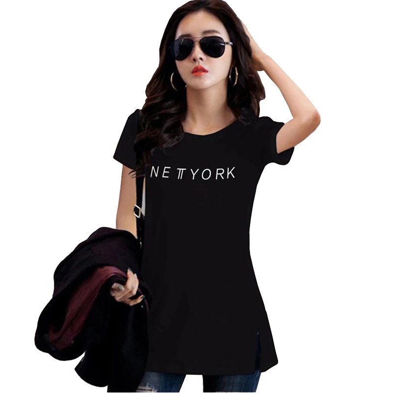 Blus Lengan pendek Wanita Gaya korea printing model terbaru - XSHOP Faira