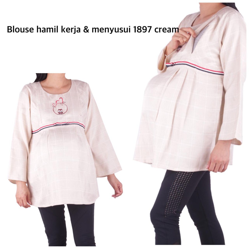 Blouse hamil menyusui 1897 bajuhamil baju hamil