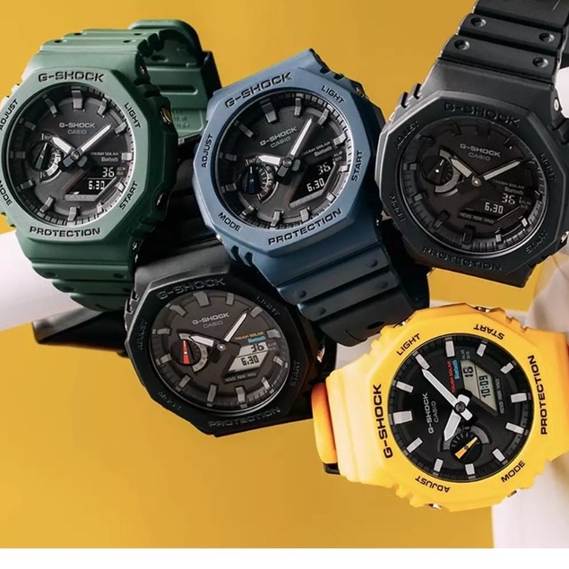 JAM TANGAN PRIA CASIO G-SHOCK GA-B2100-1A1, GA-B2100-1A, GA-B2100-2A, GA-B2100-3A, GA-B2100C-9A ORIG