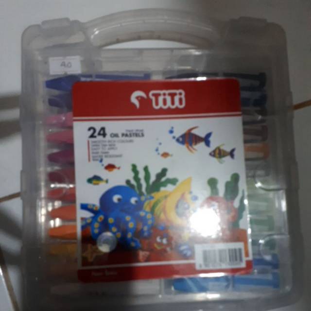 

Crayon titi oil pastel 24 warna atau krayon warna