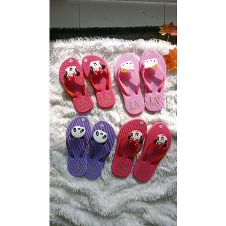 Sendal Anak Tebal LN Motif Lucu