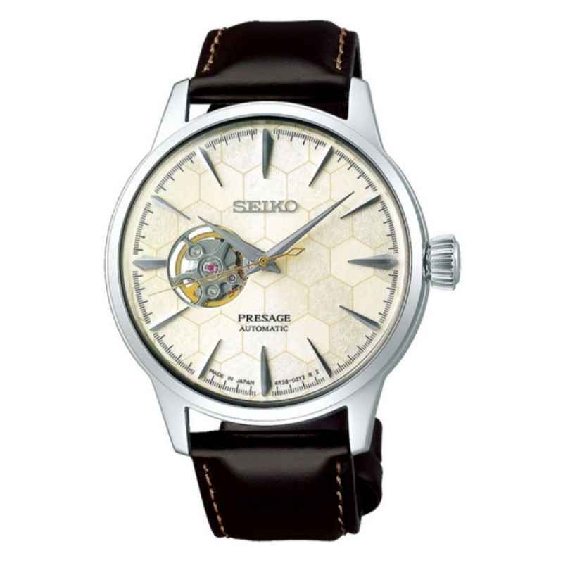 Seiko Presage SSA409J1 Cocktail Star Bar Open Heart Dial Men's Watch