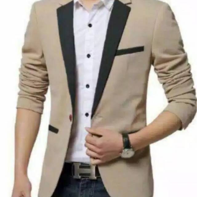 BLAZER CREAM BLAZER GAUL BLAZER KEREN