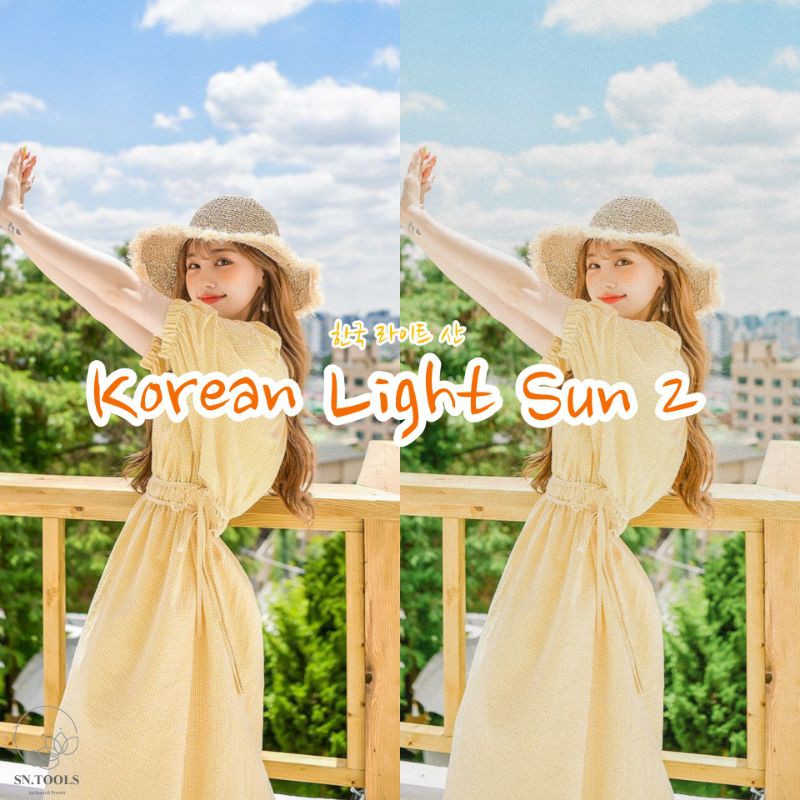 KOREAN LIGHT SUN 2 PRESET PREMIUM (IOS dan Android)