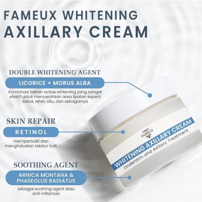 FAMEUX WHITENING AXILLARY CREAM 15G