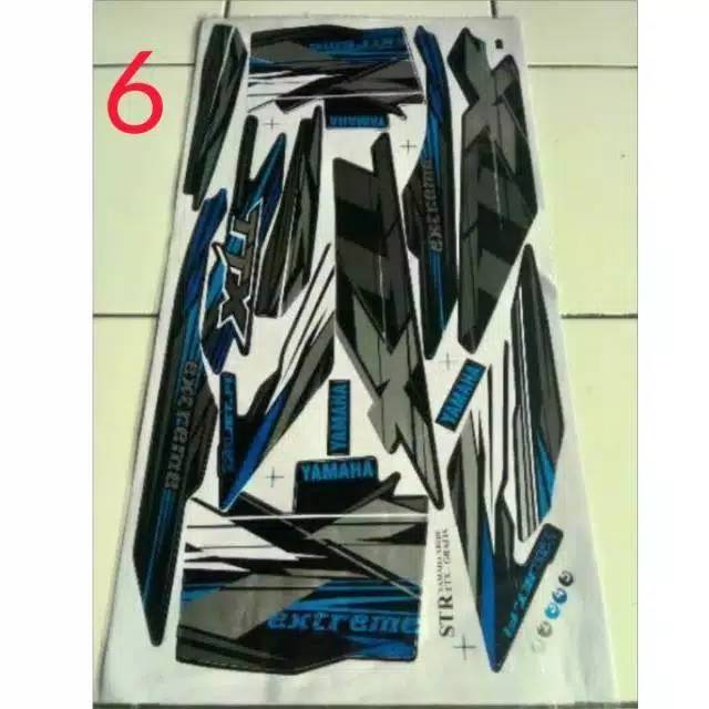 Sticker / Striping Variasi Yamaha XRIDE 110 / Xride Lama TTX