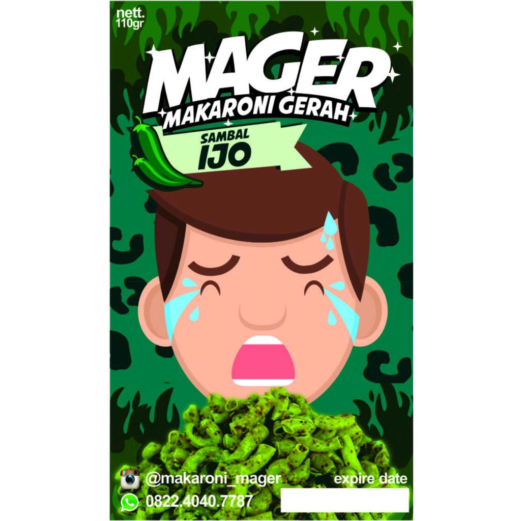 

Promo makaroni mager rasa sambel ijo terakhir