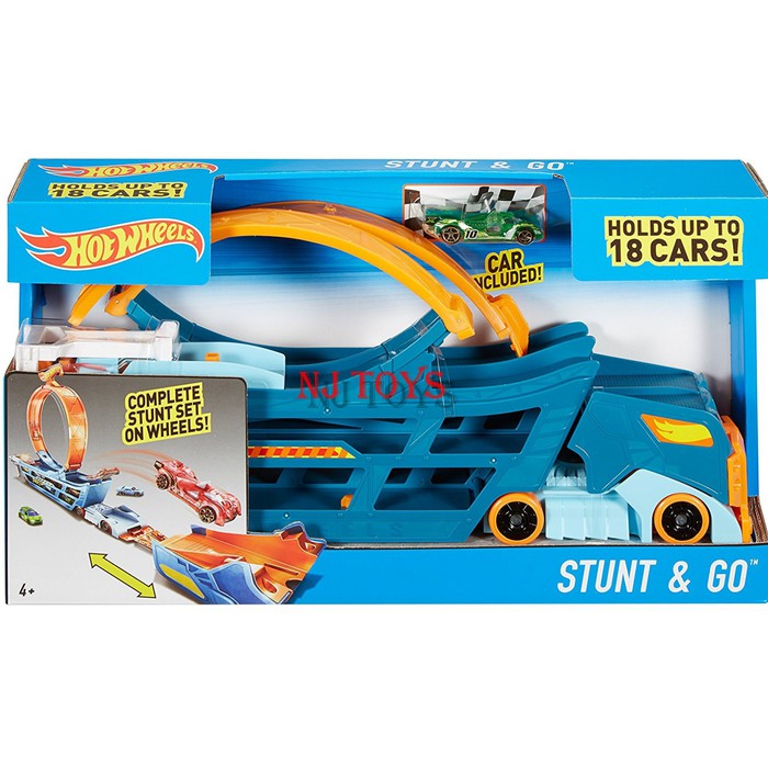 hot wheels stunt n go hauler