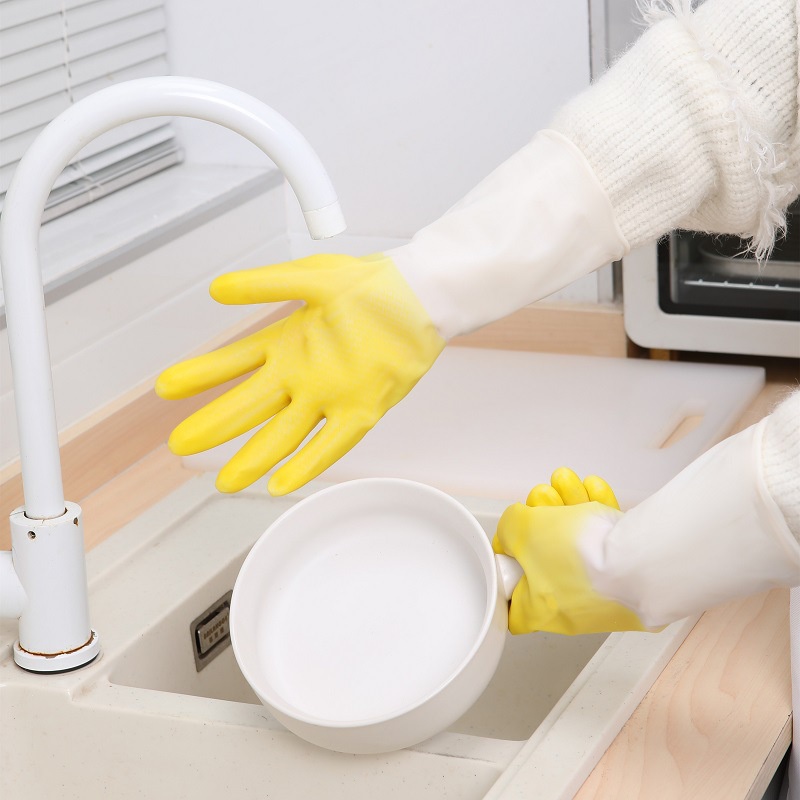 SARUNG TANGAN LATEX PENDEK UNTUK PEKERJAAN DAPUR CUCI PIRING BERKEBUN BERSIH RUMAH TIDAK PANAS ELASTIS BAHAN KARET PVC GLOVE PENDEK RUBBER MURAH