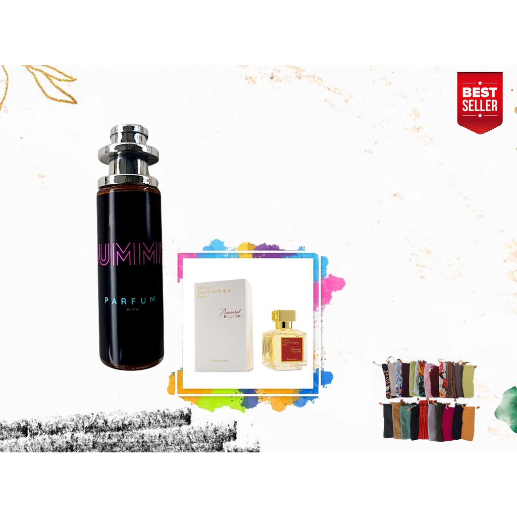 (BOTOL CATUR) PARFUM PREMIUM PRIA BACCARAT BEST SELLER - PARFUM COWOK - 35ml - by SUMMIT PARFUM