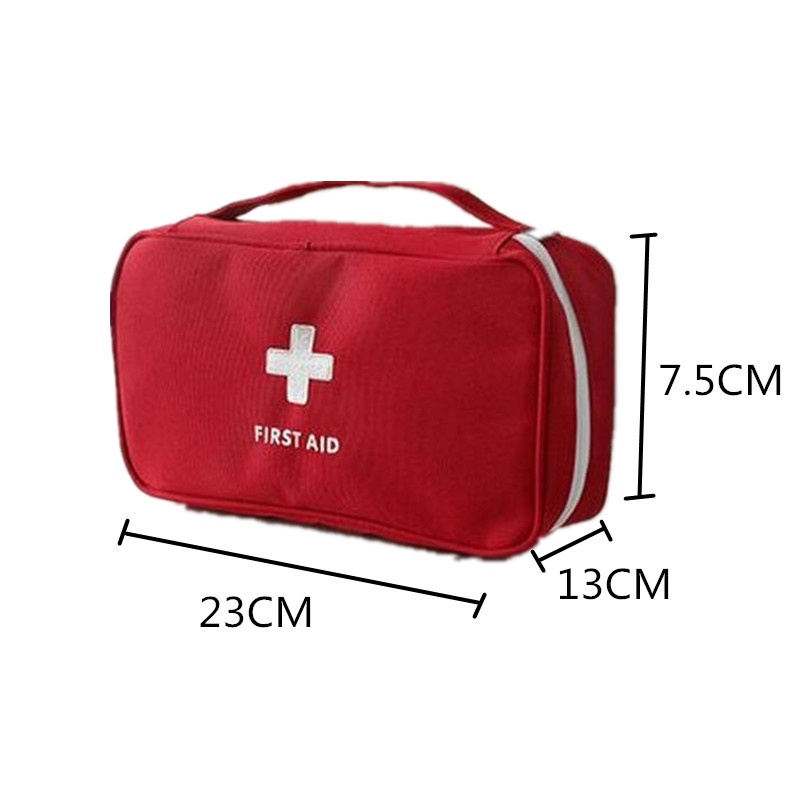 【Warna Dipilih】 Tas P3K` Perlengkapan Obat` First Aid Kit
