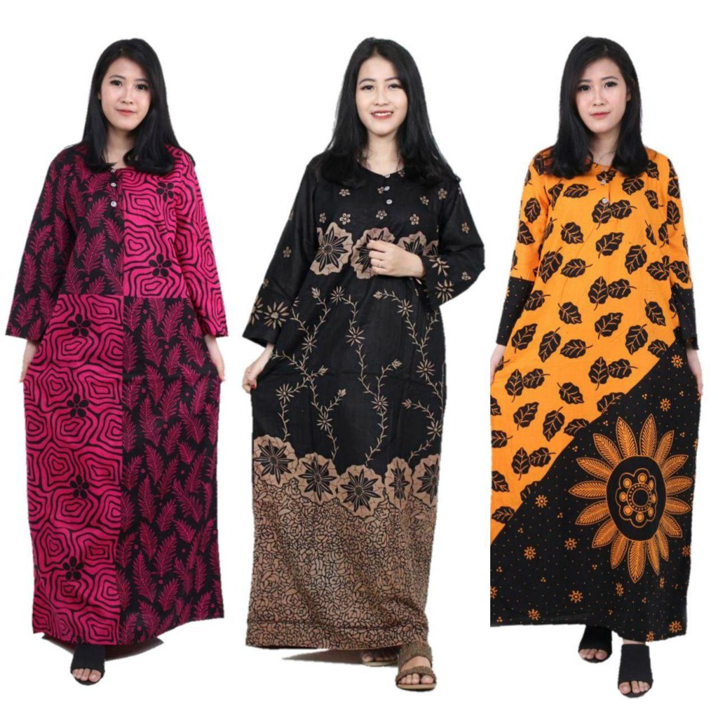  Daster  Batik  Motif Campuran Bumil Busui Grosir Daster  